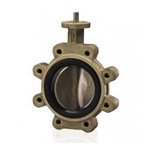 Double Offset Butterfly Valve, API 609, C95800, 12 IN, CL150
