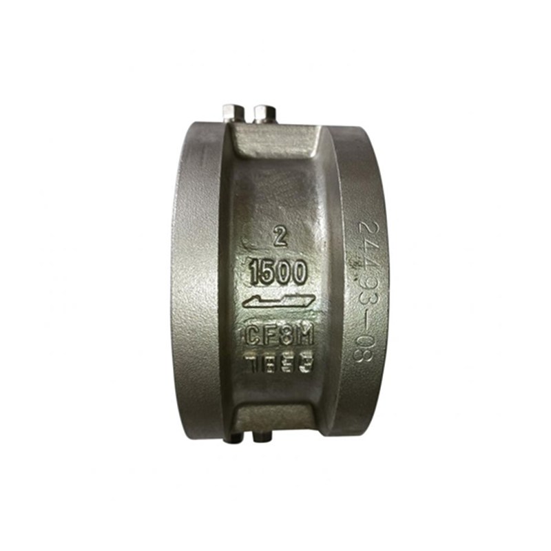 Dual Plate Wafer Check Valve, API 594, CF8M, 2 IN, CL1500