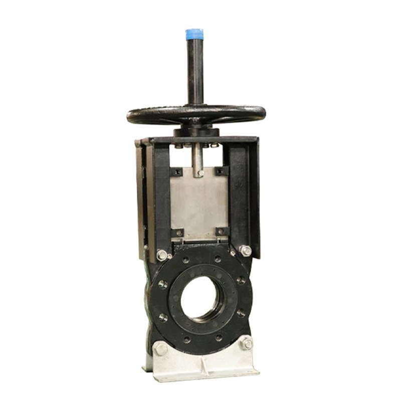Ductile Iron Slurry Knife Gate Valve, GGG40, DN150, PN10