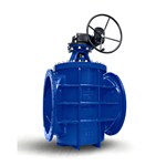 Elastic Seat Eccentric Plug Valve, API 6D, GGG40, DN800, PN10