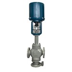 Electric Three Way Control Valve, ASTM A216 WCB, 2 IN, CL150