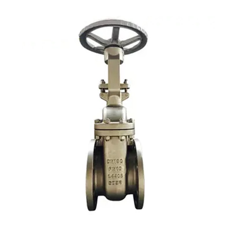 EN 1.4408 Gate Valve, DIN 3352 F4, DN100, PN10, Rising Stem