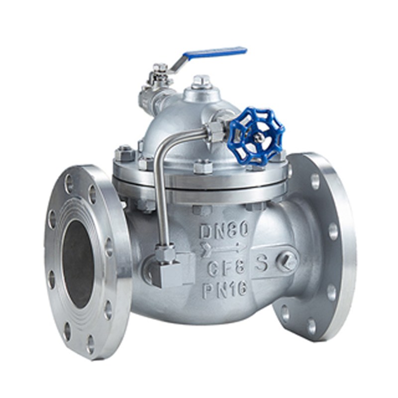 Floating Ball Control Valve, ASTM A351 CF8, DN80, PN16, RF