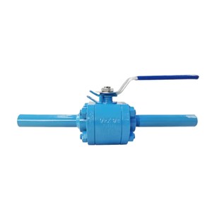 Floating Ball Valve with Nipples, A182 F316, 1/2 Inch, CL800