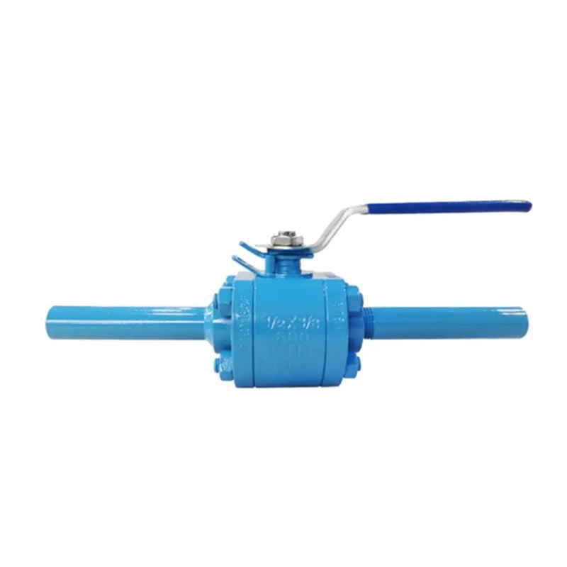 Floating Ball Valve with Nipples, A182 F316, 1/2 Inch, CL800