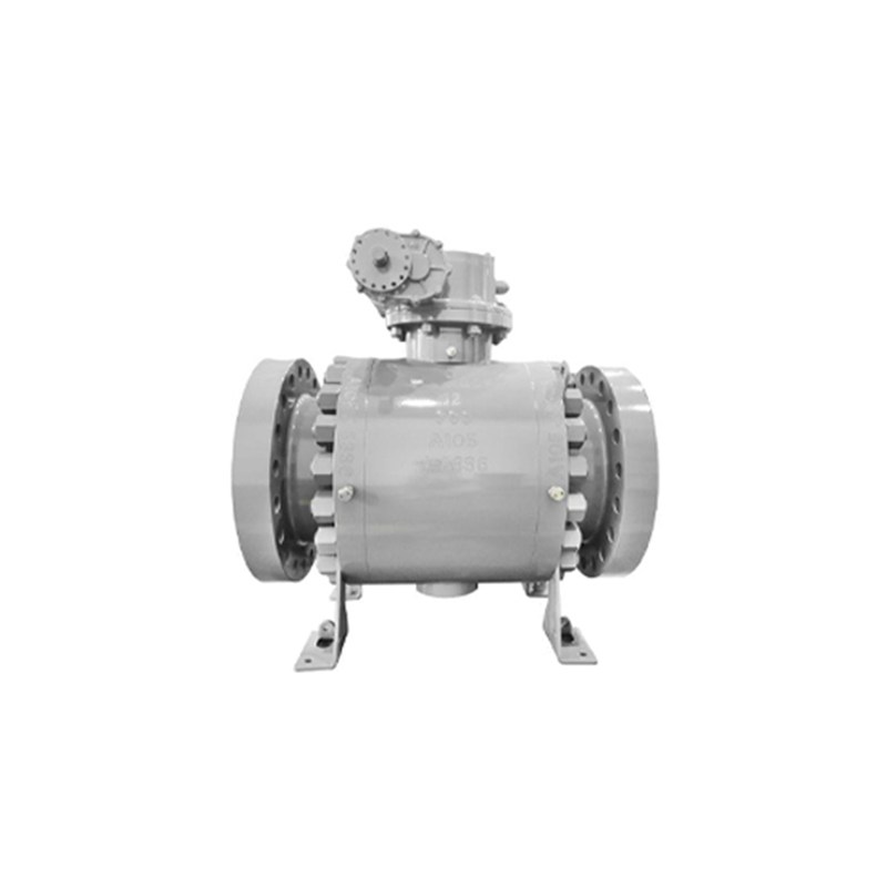 Forged Steel Trunnion Ball Valve, API 6D, ASTM A105N, 12 IN, CL900