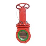 Full PU Lined Knife Gate Valve, GGG40, 8 Inch, 150 LB, DN200