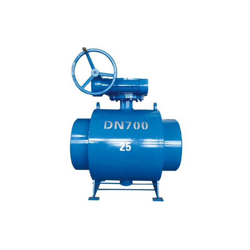 Fully Welded Heating Ball Valve, API 6D, A105, DN700, PN25