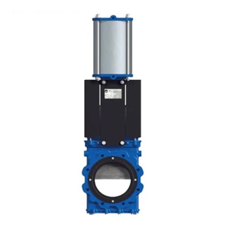 GGG40 Slurry Knife Gate Valve, DN300, PN10, 12 IN, Pneumatic