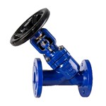 GS-C25 Y Type Globe Valve, DIN 3356, DN50, PN16, Bellow Seal