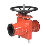 Heavy Duty Pinch Valve, Cast Iron, Carbon Steel, 1-40 Inch