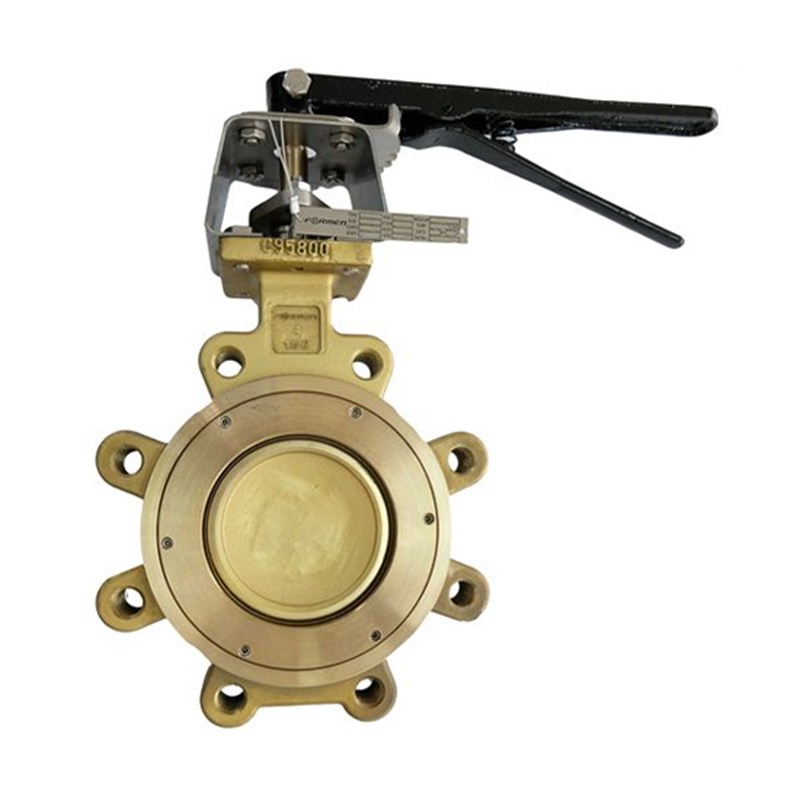 High Performance Butterfly Valve, C95800, 4 IN, CL150, Lug