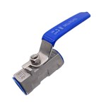 High-pressure Ball Valve, A182 F304, 1/2 IN, 6000 PSI, FNPT