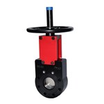 High Pressure Knife Gate Valve, A216 WCB, DN100, PN40, Wafer
