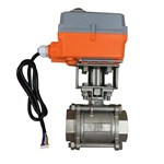 High Quality Oil/Gas/Air/Water Electric Ball Valve, Electric Actuator, 1000WOG, Motorised Ball Valve