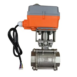 High Quality Oil/Gas/Air/Water Electric Ball Valve, Electric Actuator, 1000WOG, Motorised Ball Valve