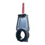 Hydraulic Actuated Knife Gate Valve, GGG40, 20 Inch, CL150
