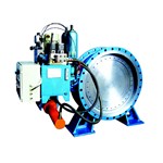 Hydraulic Counterweight Butterfly Valve, 6-138 Inch, Flanged