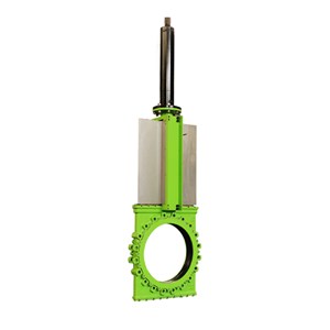 Hydraulic Slurry Knife Gate Valve, DI, GGG40, 24 IN, 150 LB