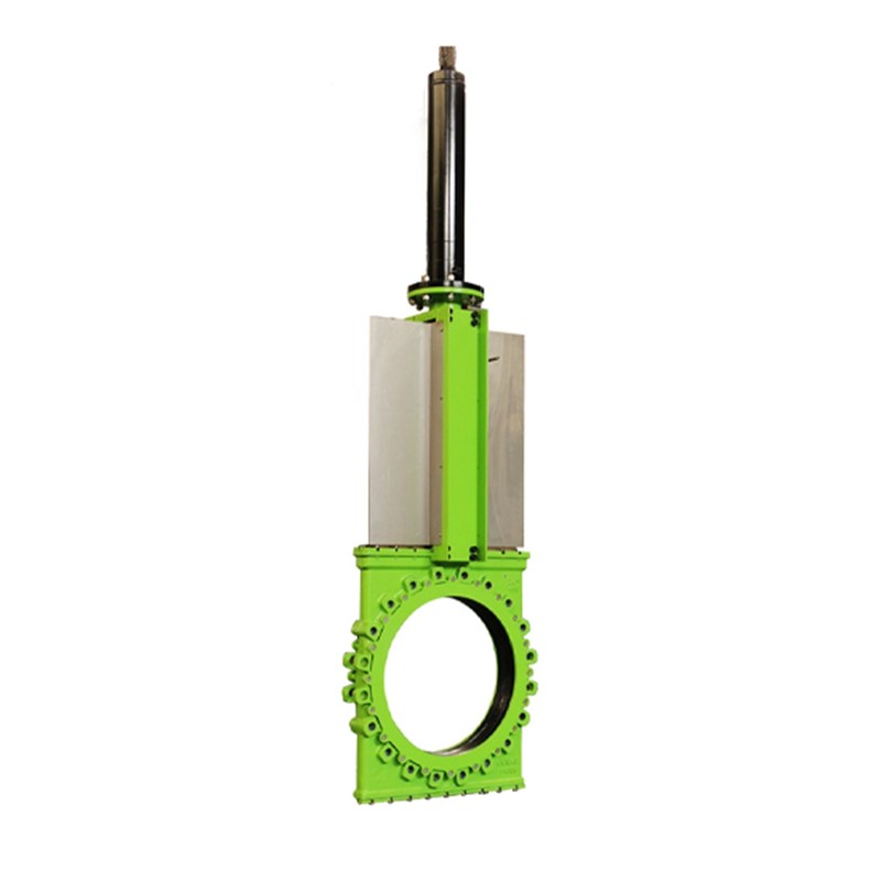 Hydraulic Slurry Knife Gate Valve, DI, GGG40, 24 IN, 150 LB