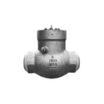 Incoloy 825 Swing Check Valve, BS 1868, 8 Inch, 1500 LB, BW