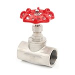 Investment Casting Globe Valve, A351 CF8, 1-1/2 Inch, 200 PSI