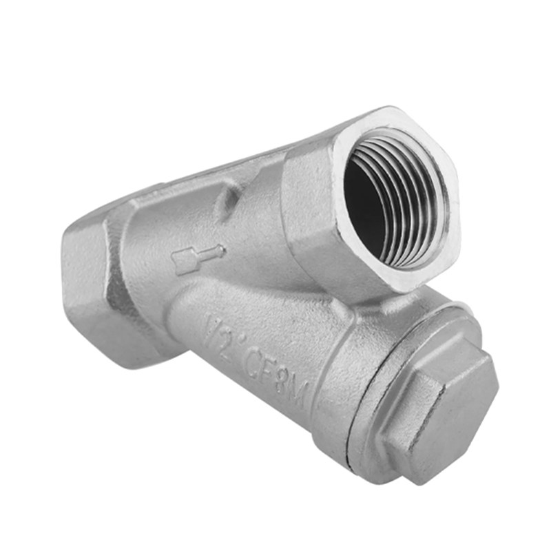 Investment Casting Y Strainer, A351 CF8M, 1/2 IN, 800 PSI