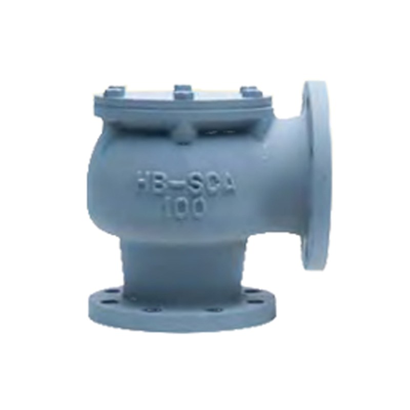 JIS F7359 Lift Check Angle Valve, JIS FC200, 80A, 5K, 3 Inch