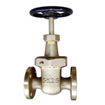JIS F7368 Marine Gate Valve, BC6, 25A, 5K, 1-1/2 Inch, NRS