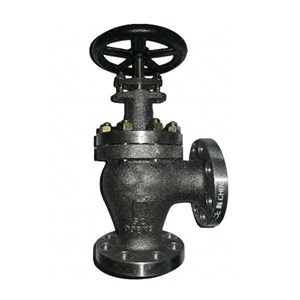 JIS SC480 Angle Globe Valve, JIS F7475, 32A, 30K, 1-1/4 Inch