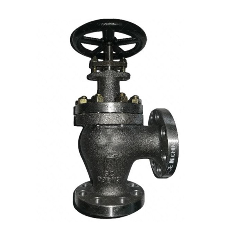 JIS SC480 Angle Globe Valve, JIS F7475, 32A, 30K, 1-1/4 Inch