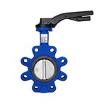 Lug Concentric Butterfly Valve, API 609, GGG40, 4 IN, 150 LB
