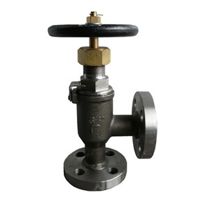 Marine Angle Globe Valve, JIS F7422, SF440, S25C, 15A, 20K