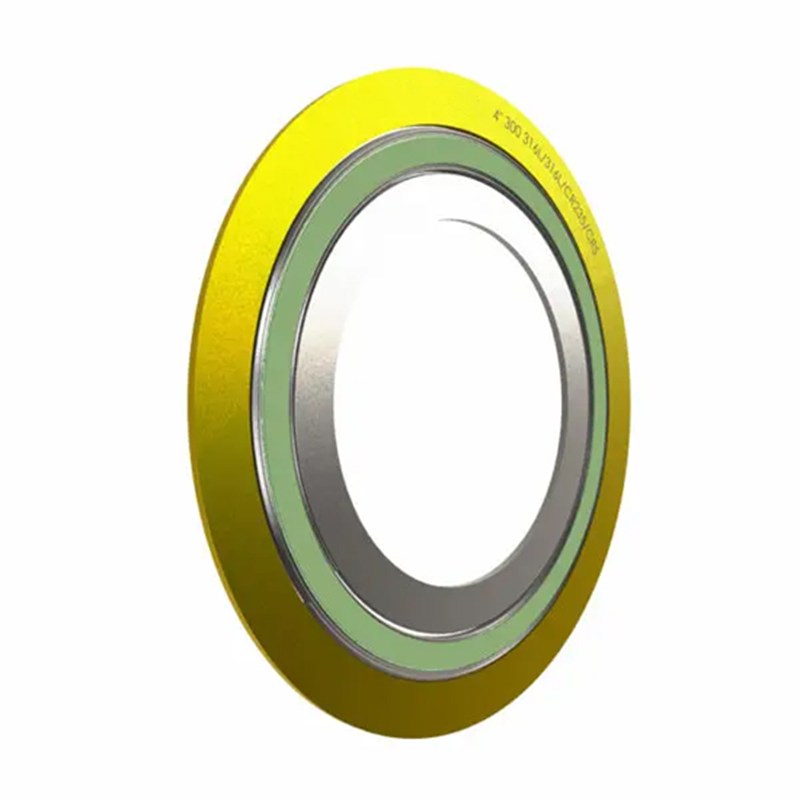 Metal Graphite Spiral Wound Gasket, 1/2-60 IN, THK 0.4–6 mm