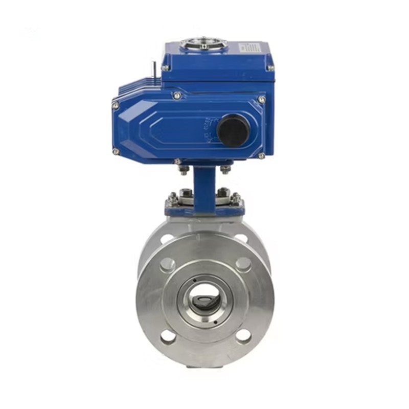 Modulating Type Electric Actuator Stainless Steel Electric Ball Valve