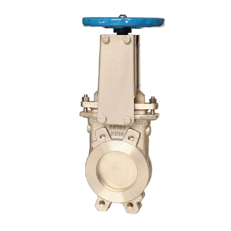 Non-rising Stem Knife Gate Valve, ASTM A351 CF8, DN100, PN10
