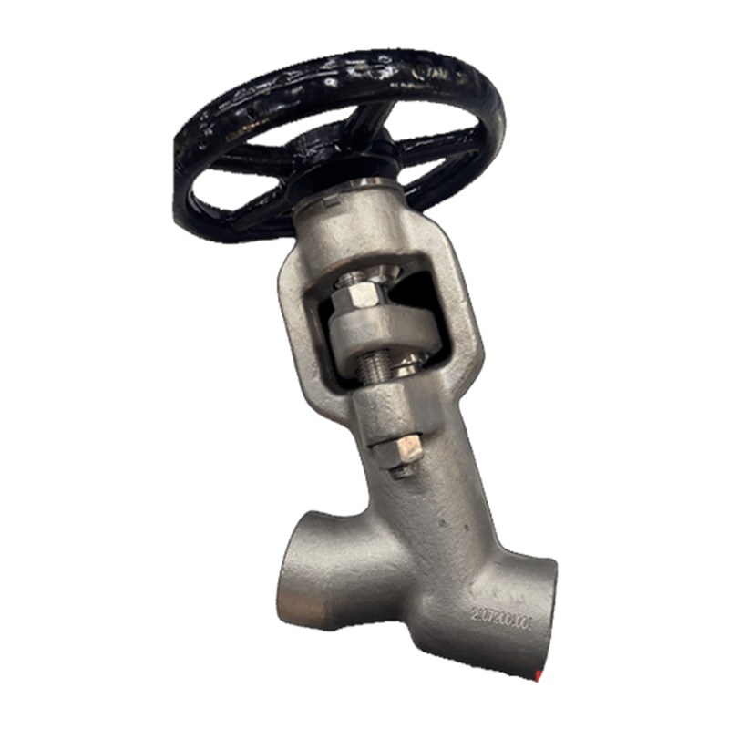One Piece Y Globe Valve, A182 F22, 3/4 IN, 2680 LB, BW, PSB