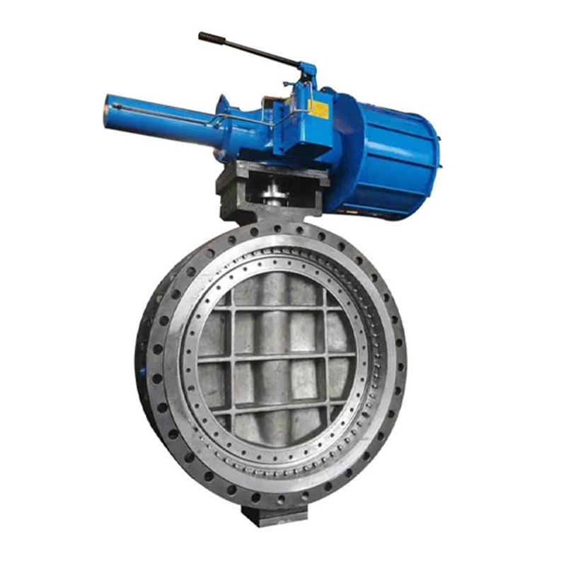 Pneumatic Actuated Butterfly Valve, A351 CF8, 48 IN, 150 LB