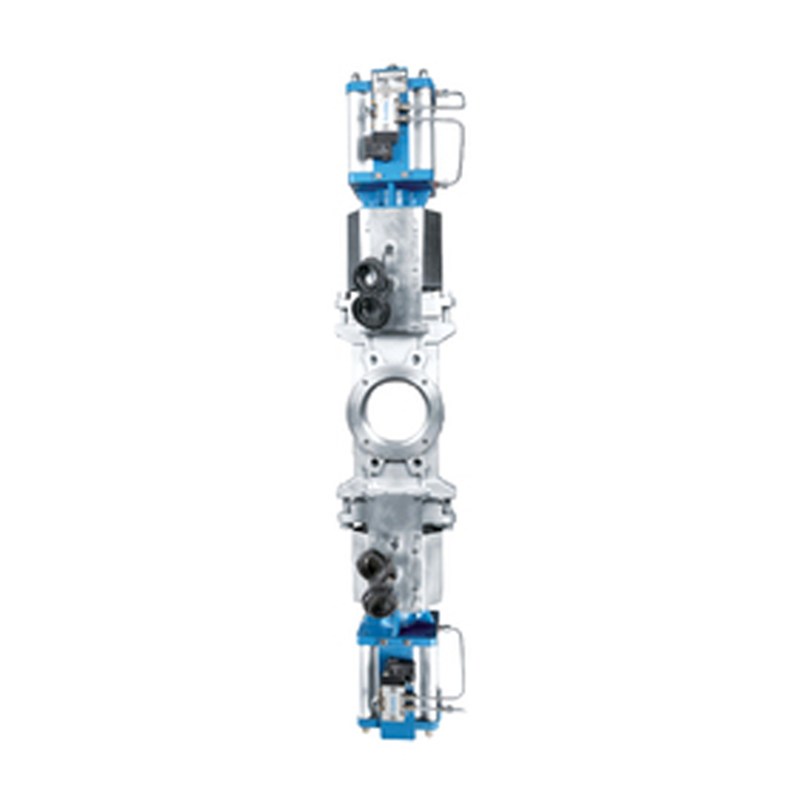Pneumatic Actuated Knife Gate Valves, A351 CF8M, DN50, PN10