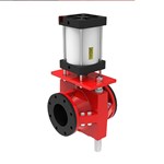 Pneumatic Actuated Pinch Valves, Rubber Sleeve, 1-40 Inch