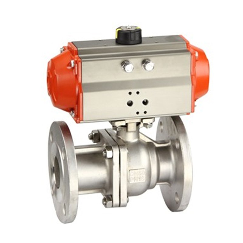 Pneumatic Actuated Plug Valve, API 599, CF8, DN50, PN16