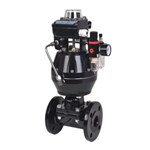 Pneumatic Diaphragm Valve, Ductile Iron, EPDM Lined, DN40