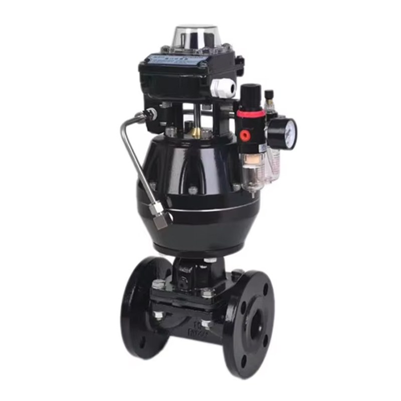 Pneumatic Diaphragm Valve, Ductile Iron, EPDM Lined, DN40