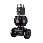 Pneumatic Diaphragm Valves, BS 5156, GGG40, DN50, EPDM Lined