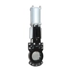 Pneumatic Knife Gate Valve, Ductile Iron GGG40, 4 IN, CL150