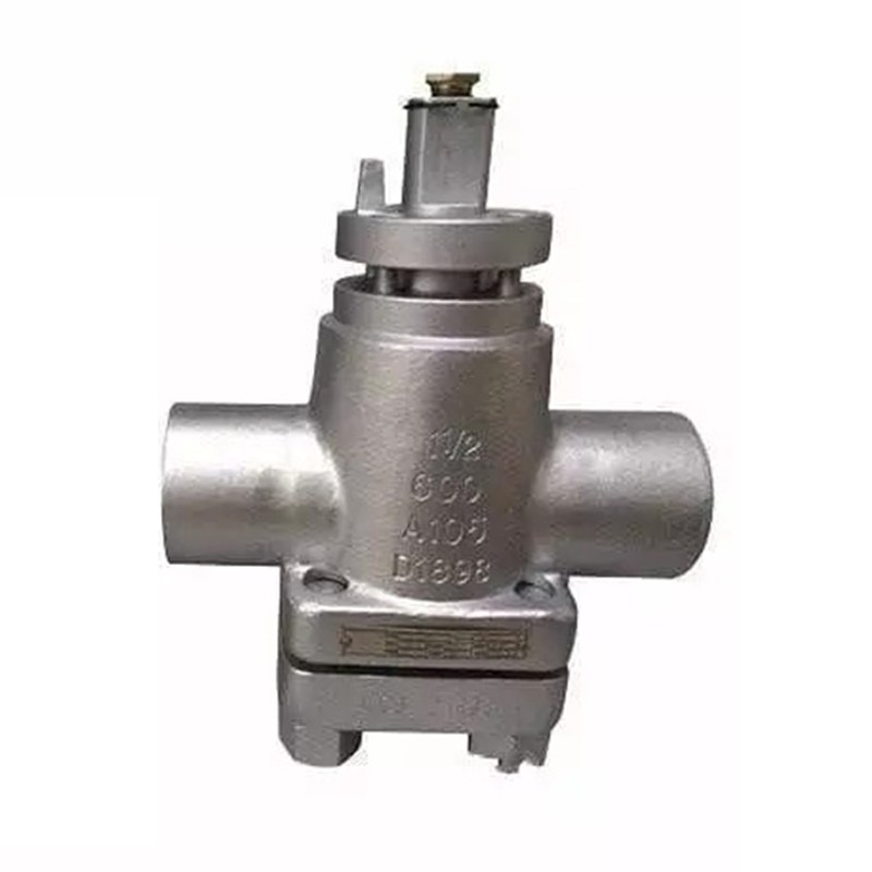 Pressure Balanced Lubricated Plug Valve, ASTM A105, 1-1/2 IN, CL600