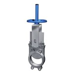 Rising Stem Knife Gate Valve, A351 CF8M, DN100, PN10, 4 Inch
