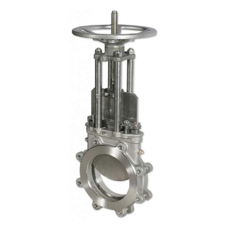 Rising Stem Knife Gate Valve, CF8M, PN10, Lug, Unidirectional