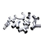 Sanitary Pipe Fittings, SS 304/304L/316/316L, DN10-DN150