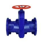 Sleeve Type Pinch Valve, Ductile Iron GGG40, DN200, PN10